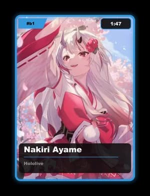 Rare card frame